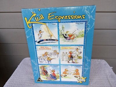 Holdson  08992  Kiwi Expressions 1000 Piece Jigsaw Puzzle New Sealed  2009