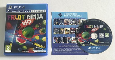 Fruit Ninja VR Sony Playstation 4 PS4 VR erforderlich komplett PAL