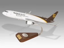 Boeing 767-300 UPS Desk Wood Airplane New Model Large Scale 1/130