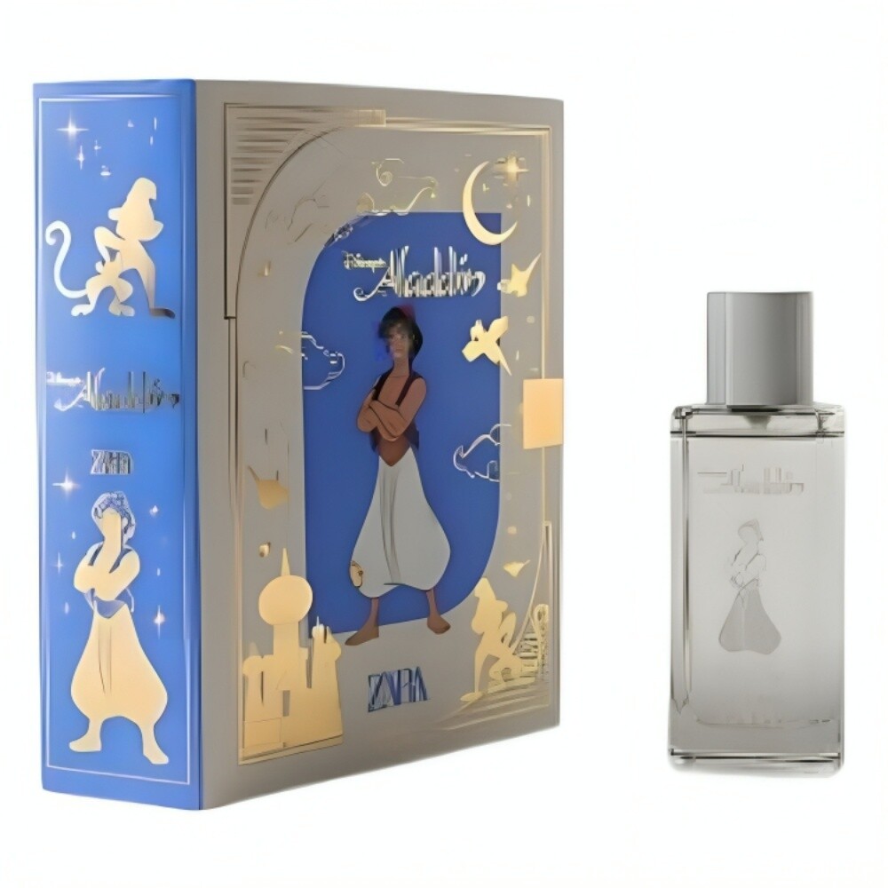 Zara Disney Aladdin Kids Perfume EDT Fruity Woody Fragrance 40ml