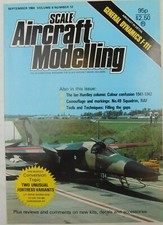 Scale Aircraft Modelling General Dynamics F-11 Plane SEP 1984 Vintage Magazine