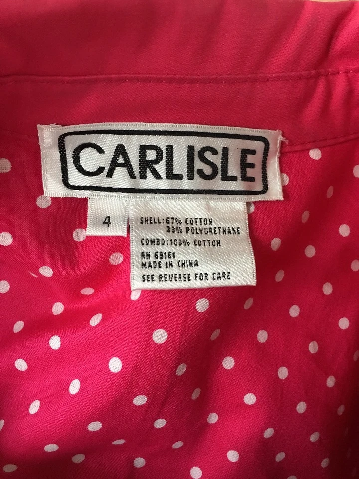 Jaqueta de chuva Carlisle rosa sob medida trincheira estado perfeito tamanho 4 em excelente estado usado - Imagem 3 de 3