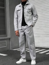 Mens Sweatsuits 2 Piece Sport Tracksuit Jogger Sweat Suits Jogging Outfits