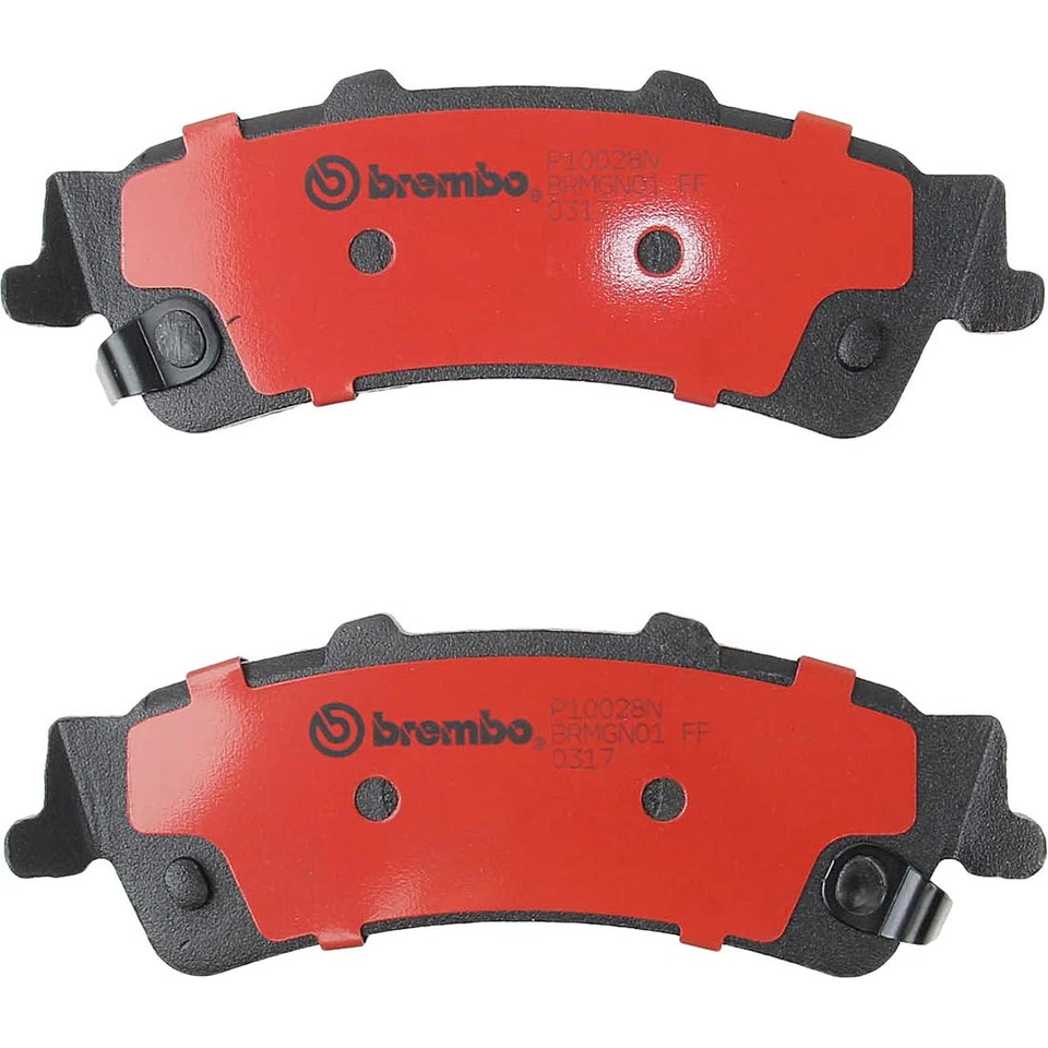 Pastillas de freno delanteras + traseras de cerámica para Cadillac DeVille 2000 - Brembo Premium OE Foto 4 de 4