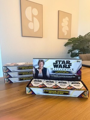 Topps Star Wars Masterwork 2024 Display Mini Boxen je 5 Karten - Darth Vader