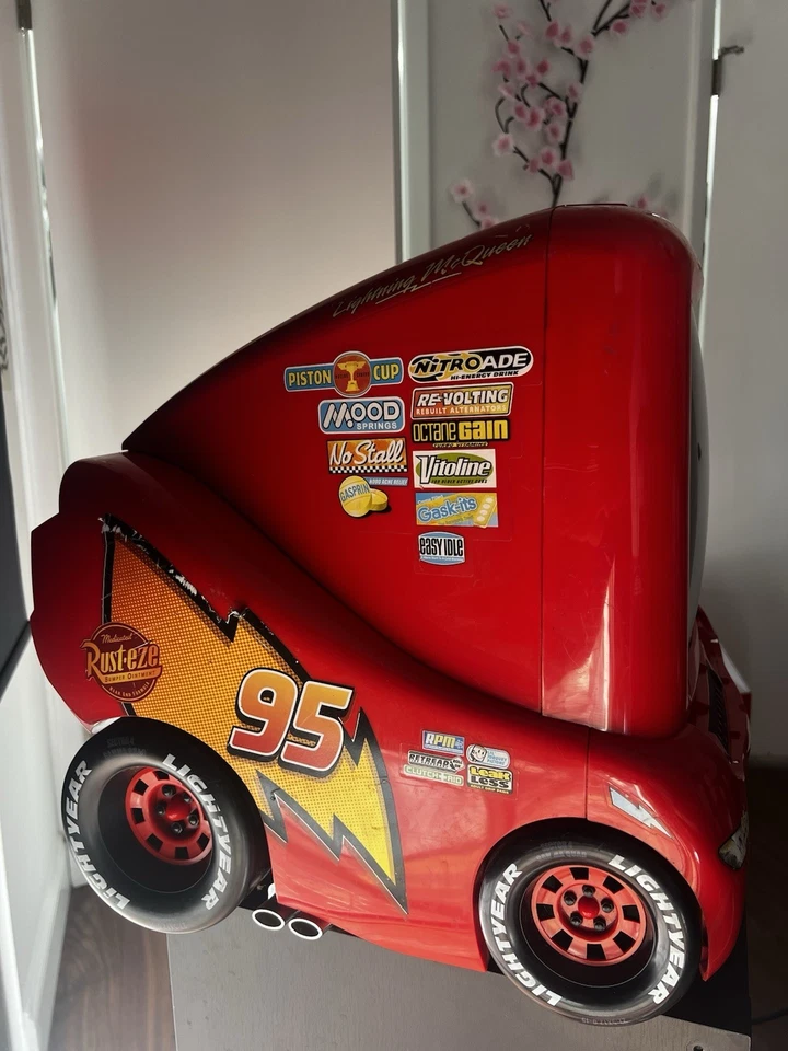 Disney Cars Lightning McQueen C1310ATV CRT TV *pantalla funciona Foto 3 de 4