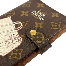 Louis Vuitton Agenda PM Day Planner Cover Monogram R20964 Brown Used