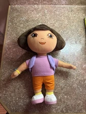 Dora The Explorer 2011 14 Inch Plush Doll Viacom Stuffed Toy