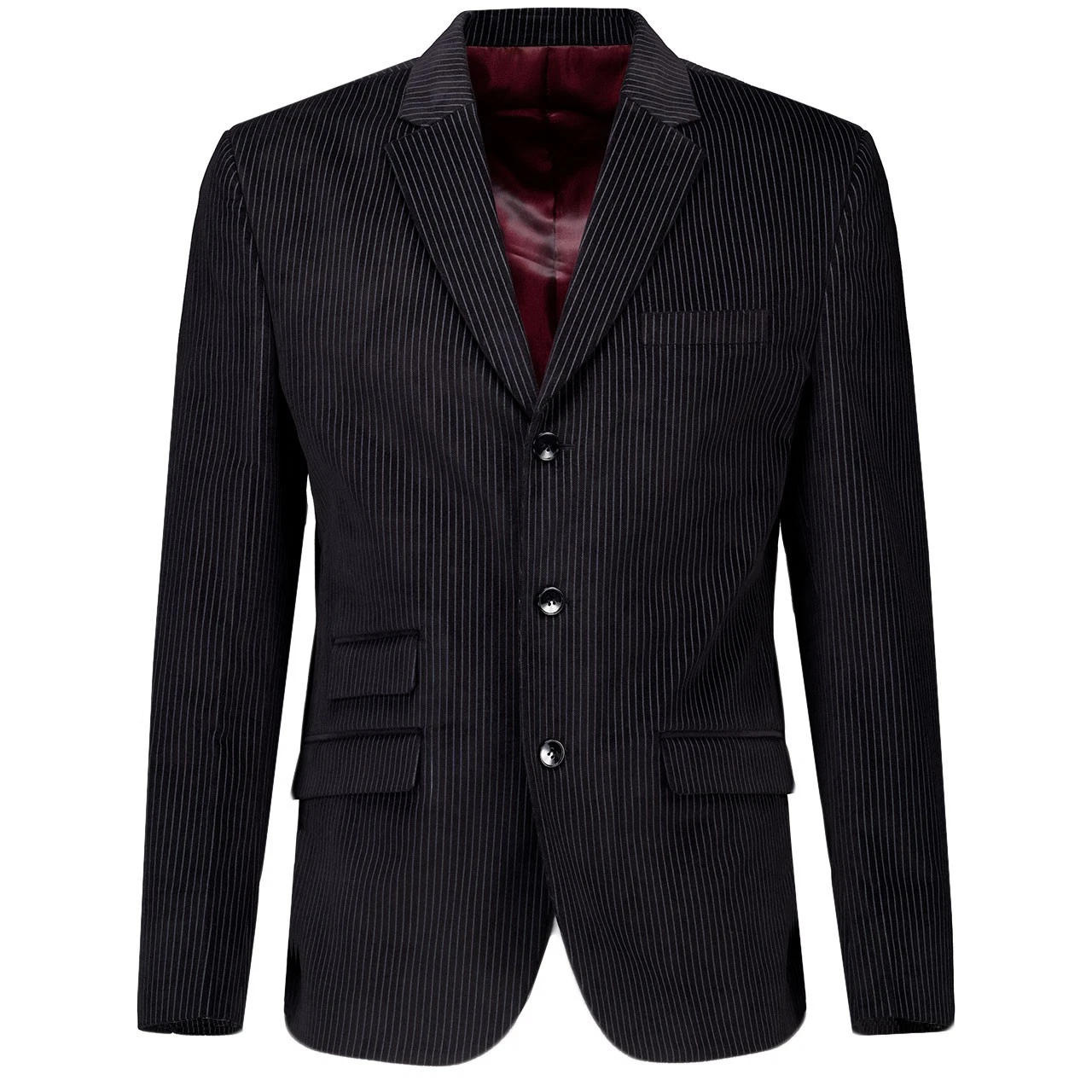 MADCAP ENGLAND MENS RETRO VELVET PINSTRIPE BLAZER JACKET 60s 70s MOD SERGE MC536
Opens in a new wind