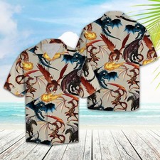 Awesome Dragon Aloha Cool Design  Aloha Hawaiian Shirt