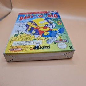 Nintendo NES Spiel - The Simpsons - Bart vs. the World  