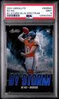 2024 Panini Absolute Football Spectrum Blue Bo Nix #BS-BNX