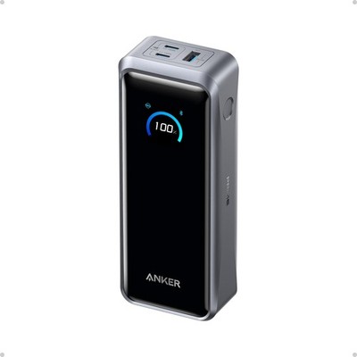 Anker Prime Power Bank, 26,250mAh 3-Port Portable Charger with Phantom Gray 