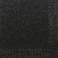 Svztx Duni Servietten Zelltuch Falz Uni Farben Schwarz Serviertten 51522