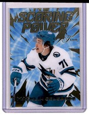 2025-26 Flair Scoring Power Macklin Celebrini San Jose Sharks #SP-24