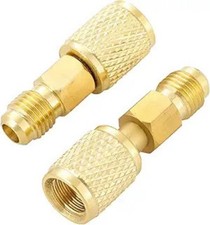 Adapters, 1/4" SAE Swivel Adapter, Straight Mini Split Adapter Style: Straight