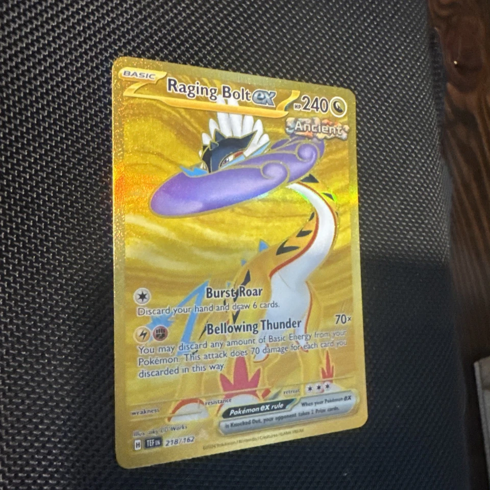 Raging Bolt ex 218/162 SV05: Temporal Forces Holo - Image 3 of 4