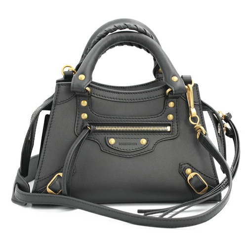 Balenciaga Neo Classic Mini City Calf Black 638524 #158