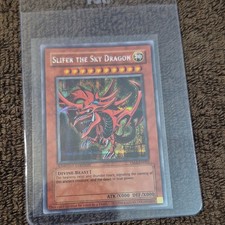 Yu-Gi-Oh TCG Slifer the Sky Dragon YMA-EN001 1996 Limited Edition Holo Monster