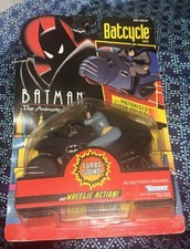 1992 Kenner Batman The Animated Series Batcycle Motorized MOC Sealed