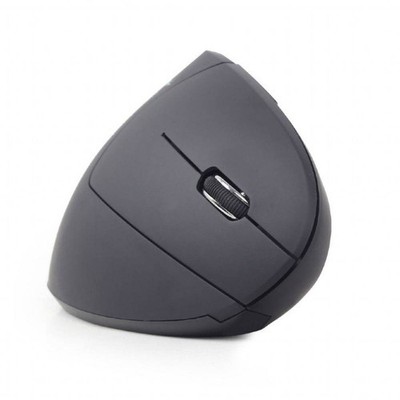 Gembird MUSW-ERGO-01 Ergonomische Maus Funk Optisch Schwarz 6 Tasten 1600 dpi