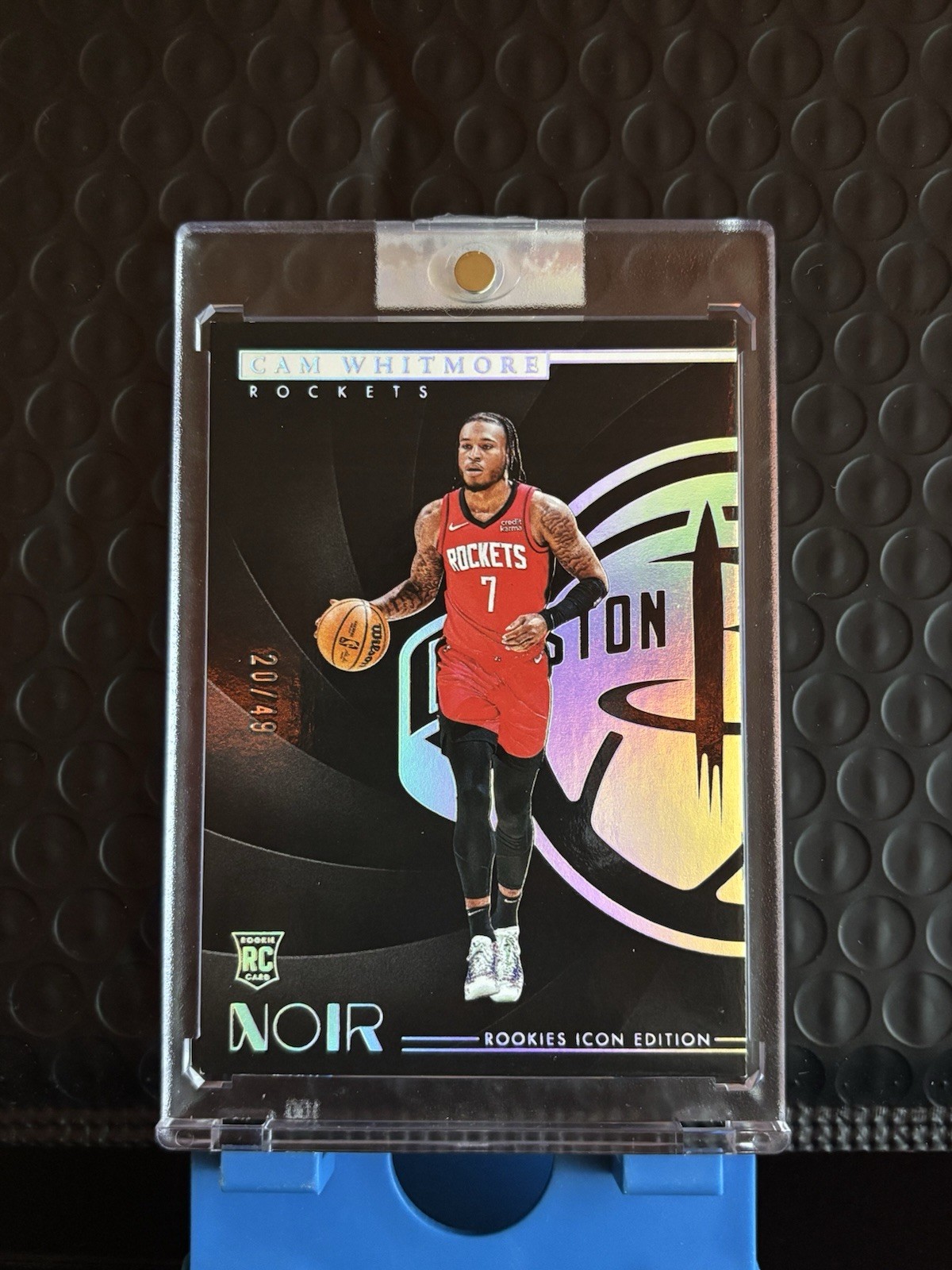 2023-24 Panini Noir - Rookies Icon Edition Holo Silver #190 Cam Whitmore /49 RC