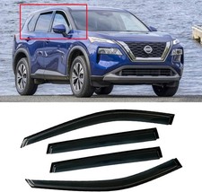 Window Visor for 2021-2025 Nissan Rogue S SV SL Platinum, Out-Channel Rain