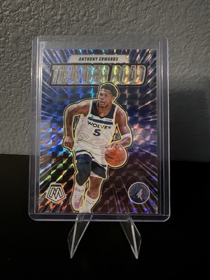2024-25 Mosaic Basketball Thunder Road Silver Mosaic Anthony Edwards #4 Wolves