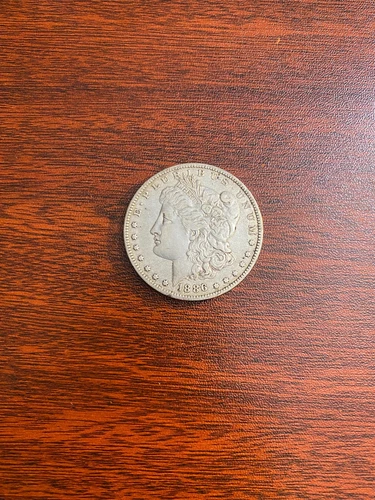 1886-O Morgan Silver Dollar XF Extra Fine Better Date Raw - Lot #45