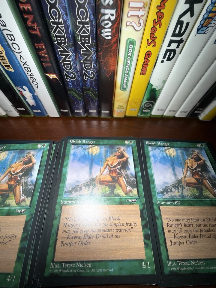 190 Elvish Rangers (Female Alliances Regular MTG NM - Image 3 of 4