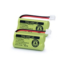 2 PCS BT18433/BT28433 Battery Compatible With Cordless Phone CS6209 Handset