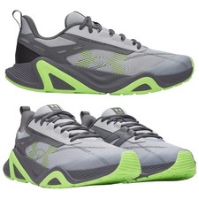 Under Armour Charged Commit TR 5 Hombres 11.5 13 Zapatos de Entrenamiento Gris Lima