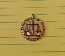 Gold-Tone Libra Pendant Charm