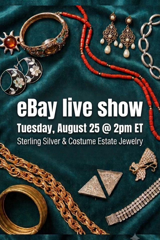 ESTATE JEWELRY DIG! Sterling Silver & Costume - $5 STARTS