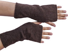 100 Baby Alpaca Reversible Mittens - Double-Sided Winter Gloves - made in Peru