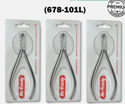 3X HU FRIEDY Universal Cut And Hold Distal End Cutter Pliers Long Handle678-101L