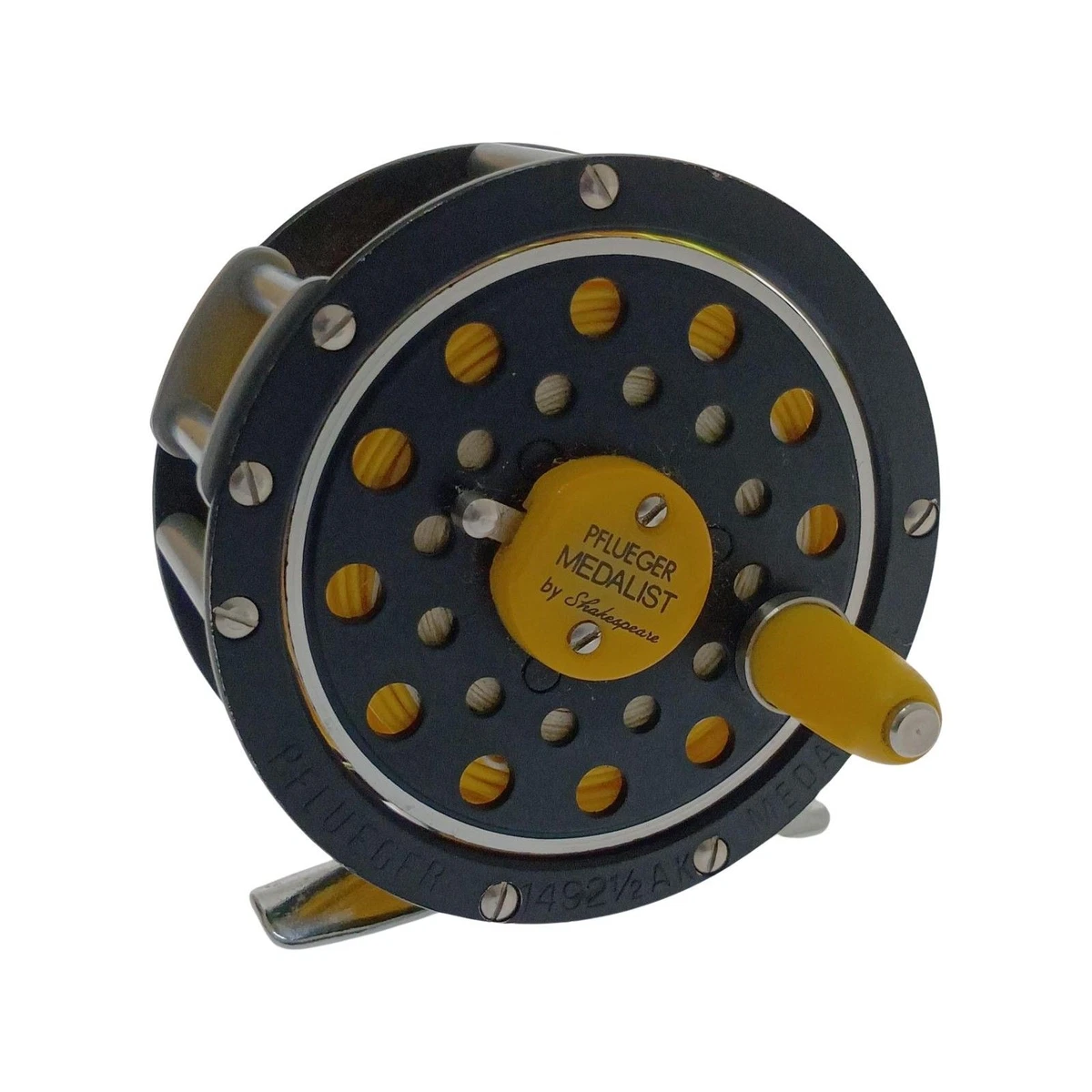Reel Fly DA 1492 Medalist Pflueger Vintage USA IN 1/2　MADE 1492 メダリスト フルーガー Made Line Fly w/ USA in リール