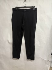 Greyson Pants Mens 34x32 Black Golf Performance Montauk Trousers