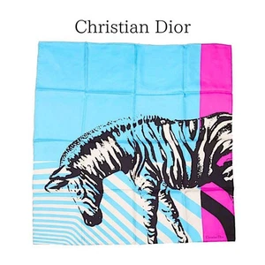 Gucci Foulard Bleu Soie Zèbre Femme France 115253