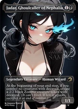 MTG - Jadar, Ghoulcaller of Nephalia - Fanart Borderless Style - EDH / Playtest