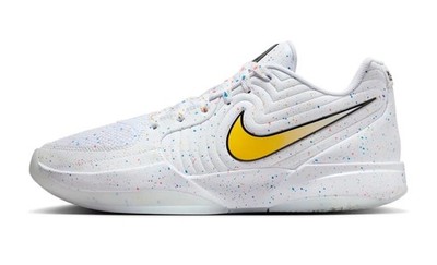 Mens Nike Ja 2 PER Snow White Yellow Basketball Shoes IF1606 100 Size 9.5