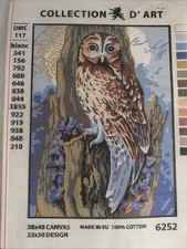 Collection D Art Printed needlepoint canvas 30x40cm Canvas Only