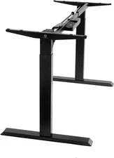 TechOrbits Electric Standing Desk Frame - Two Leg Motorized Stand Up Desk Base