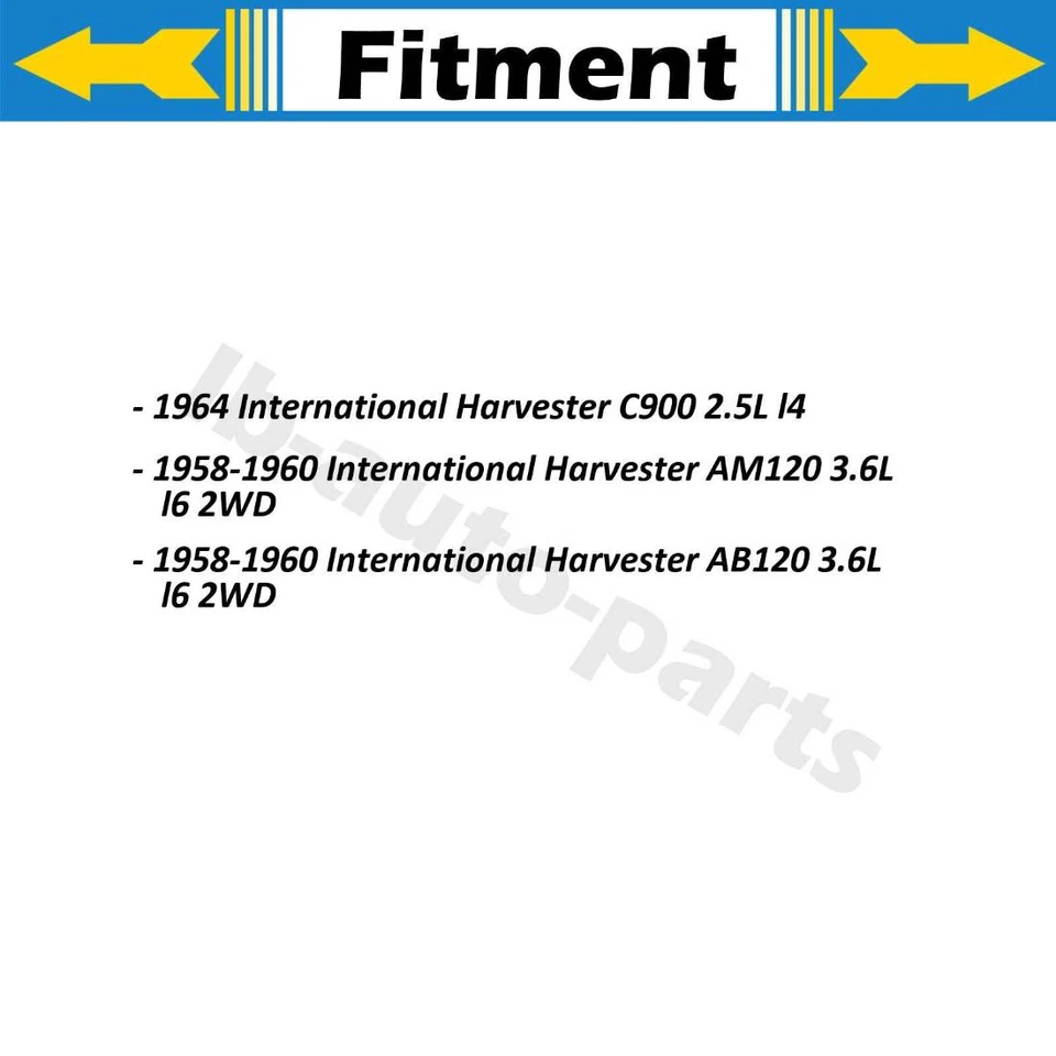 Línea de freno delantero trasero Dorman 4X para International Harvester AB120 1958-1960 Foto 2 de 4