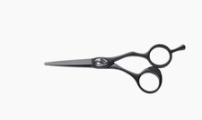 Joewell Black Titanium Skull Series BT 55 5.5 Inch Offset Hair Cutting Scissors