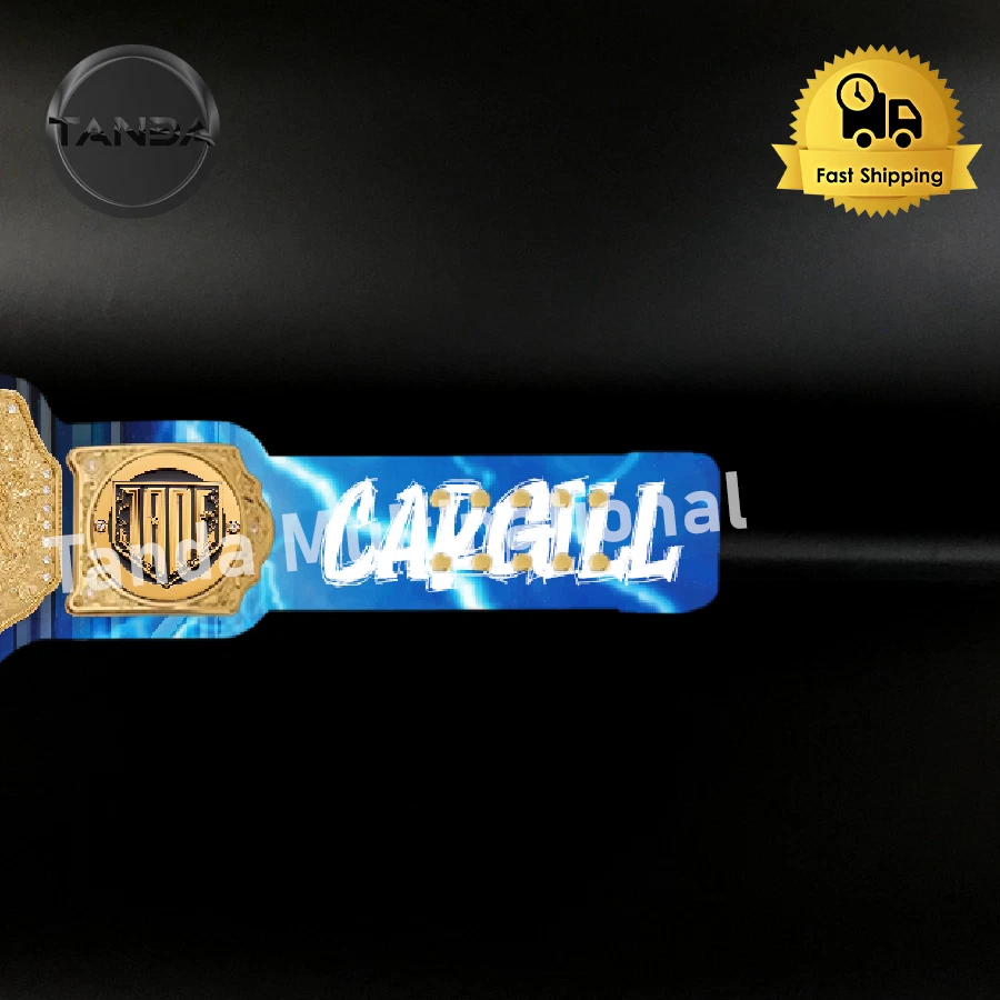 Cinturón de lucha libre personalizado para mujer Jade Cargill Campeonato Mundial 6 mm diecast Foto 4 de 4