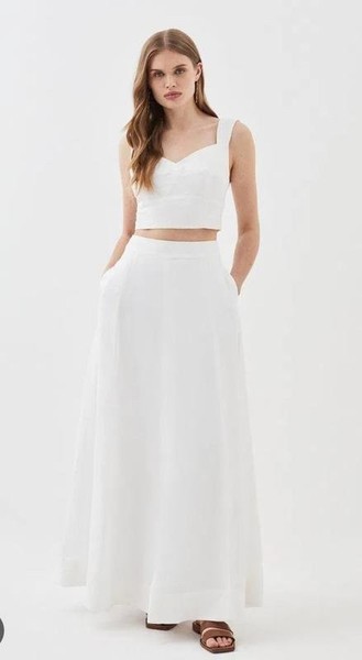 Women Karen Millen Suit White M, L