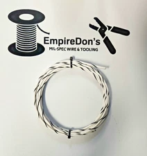 12 AWG, Mil-Spec Wire, M16878/4 (PTFE) Stranded Silver Plated 13 ft 9 in.