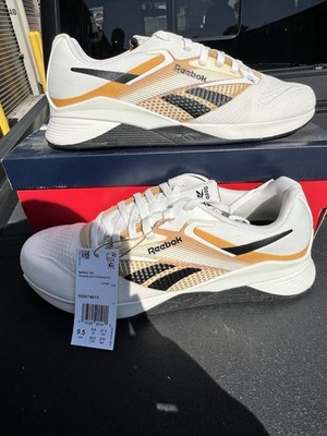 Reebok Men's Nano X4 Gym Training  Size: 9.5 100074615 Unleashed  Gold / Black