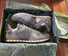 Authentic Valentino Garavani Camo Pattern Studded Tennis Shoe